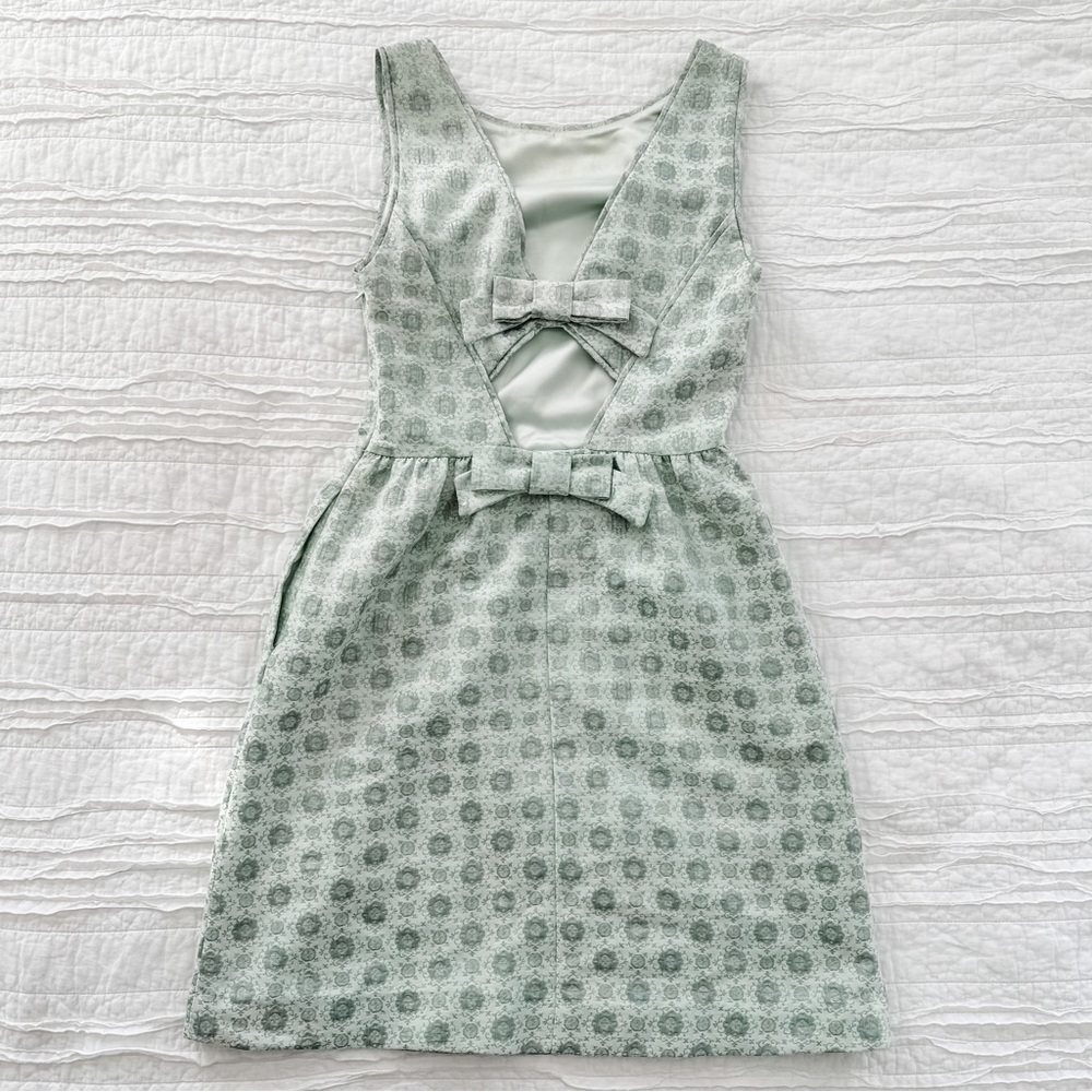 Erin Fetherston light blue cocktail dress